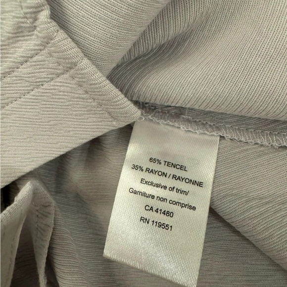 NWT Gentle Fawn Short Sleeve Collar Button Down Lilac Top Shirt XS - Picture 9 of 14